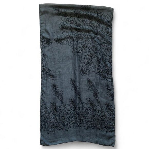 Whimsigoth Paisley Infinity Scarf - Picture 1 of 5